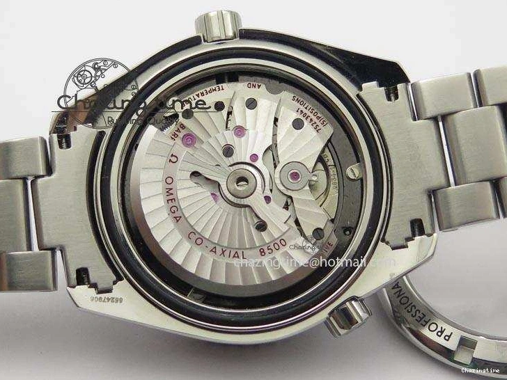 0314 Planet Ocean SS Bp Maker 45mm Black Bezel On SS Bracelet A OnTrend 8218